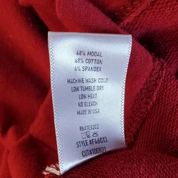 Chalet et Ceci Modal Blend Tarian Dress 2X Side Pocket Lagenlook French Terry - Picture 8 of 11